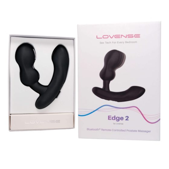 LOVENSE Edge 2 - vibrator de prostată inteligent (negru)