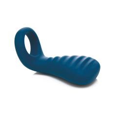   OHMIBOD Bluemotion Nex 3 - inel vibrator inteligent cu acumulator pentru penis (albastru)