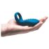 OHMIBOD Bluemotion Nex 3 - inel smart vibrațional pentru penis (albastru)