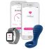 OHMIBOD Bluemotion Nex 3 - inel smart vibrațional pentru penis (albastru)