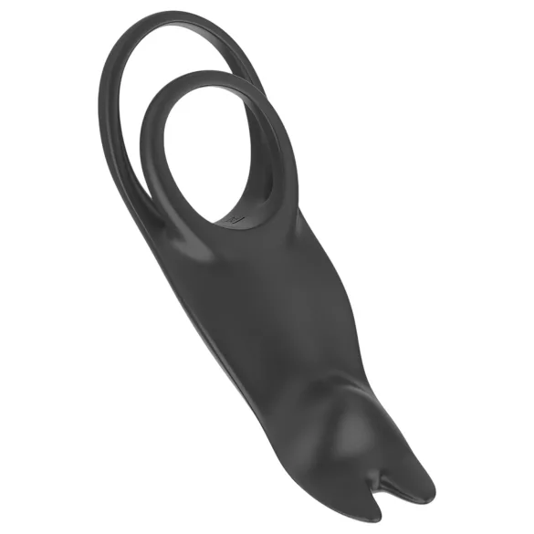 Aixiasia Hoody B - inel pentru penis cu telecomandă, reîncărcabil - negru