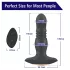 Aixiasia Roy - vibrator anal cu telecomandă și acumulator (negru)