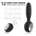 Aixiasia Dylon-Remote - vibrator anal wireless cu acumulator - negru
