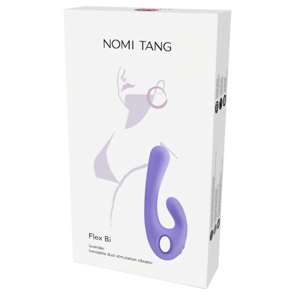 Nomi Tang - Vibrator cu braț pentru clitoris, reîncărcabil - mov