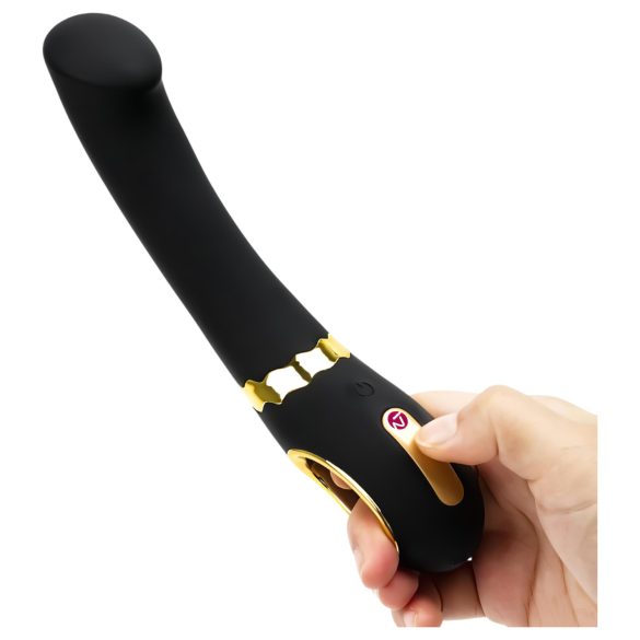 Nomi Tang Getaway Plus 2 - vibrator rechargeabil punctul G (negru-auriu)