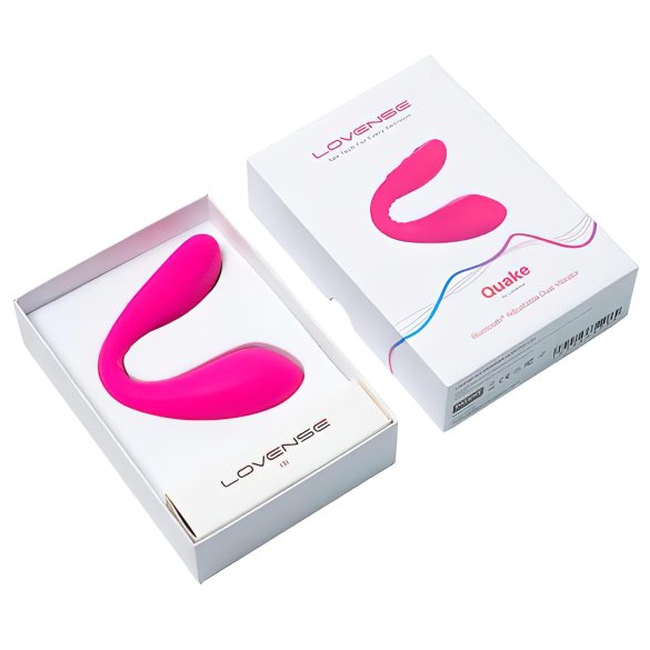 LOVENSE Dolce - vibrator pentru cuplu inteligent - roz