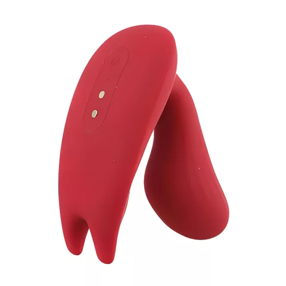 Magic Motion Umi - vibrator purtabil, cu aplicație, introdus intern (roșu)