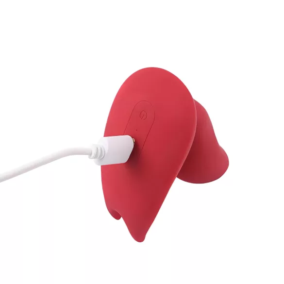 Magic Motion Umi - vibrator purtabil, cu aplicație, introdus intern (roșu)