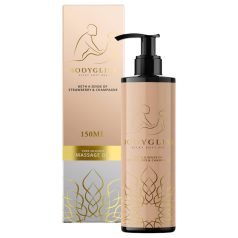   Bodygliss - ulei de masaj și lubrifiant - aromă de căpșuni - 150ml