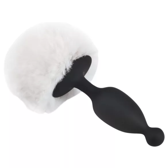 Magic Motion Bunny - vibrator anal inteligent cu coadă de iepuraș - alb