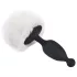Magic Motion Bunny - vibrator anal inteligent cu coadă de iepuraș - alb