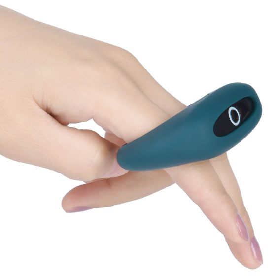 Magic Motion Dante II - inel vibrator inteligent pentru penis, cu baterie (albastru)