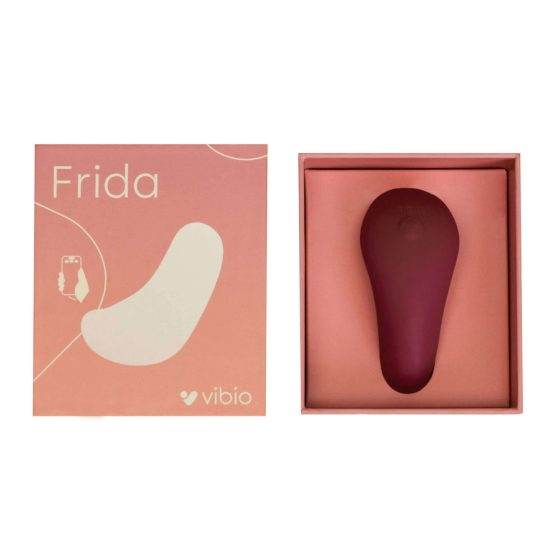 Vibio Frida - vibrator inteligent pentru clitoris, cu acumulator (roșu)