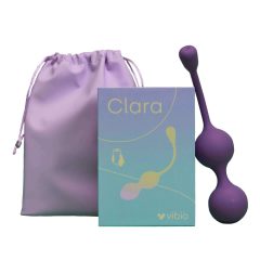   Vibio Clara - minge vibrante inteligentă, reîncărcabilă (violet)