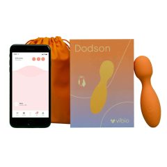   Vibio Dodson Wand - mini vibrator de masaj inteligent și reîncărcabil (portocaliu)