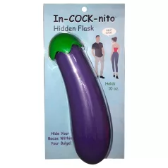 In-cock-nito - sticlă de apă tip dildo - mov