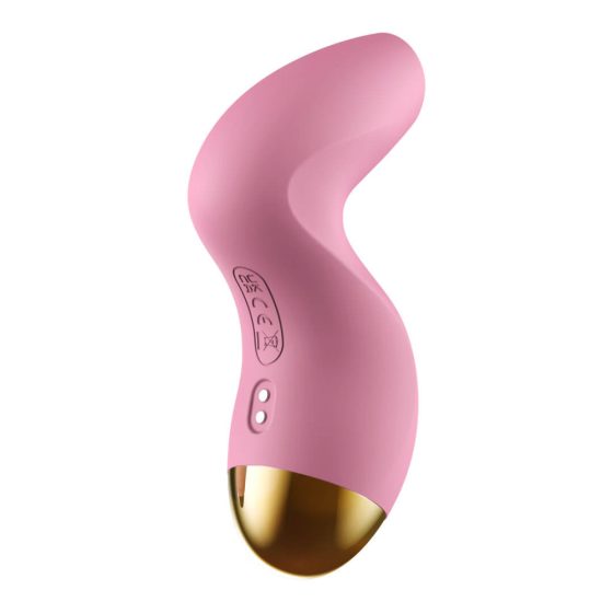Svakom Pulse Pure - stimulator clitoridian cu baterii, cu tehnologie de undă de aer (roz)