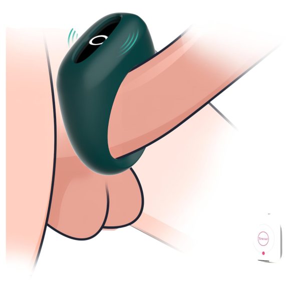 Magic Motion - vibrator pentru cuplu set - silicon roz-verde