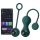 Magic Motion Crystal Duo - bile kegel inteligente - silicon verde