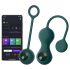 Magic Motion Crystal Duo - bile kegel inteligente - silicon verde