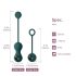 Magic Motion Crystal Duo - bile kegel inteligente - silicon verde