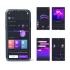 Magic Motion Rise - inel penian cu vibrații controlat prin aplicație, pentru bărbați (verde)