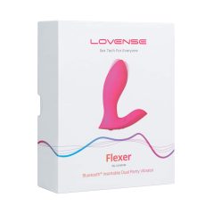 LOVENSE Flexer Panty - vibrator 2 în 1 cu acumulator (roz)