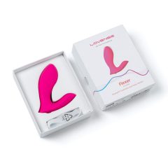 LOVENSE Flexer Panty - vibrator 2 în 1 cu acumulator (roz)