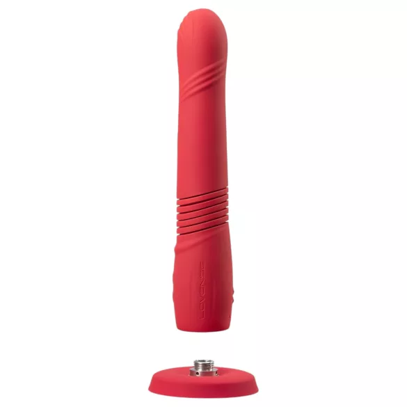 LOVENSE Gravity - vibrator cu mișcare de împingere, reîncărcabil (roșu)