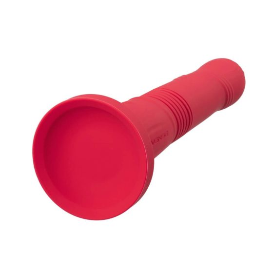 LOVENSE Gravity - vibrator cu acumulator, cu ventuză, cu mișcări de propulsie (roșu)