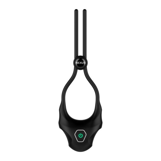Nexus Forge - inel vibrat pentru penis ajustabil si reincarcabil (negru)
