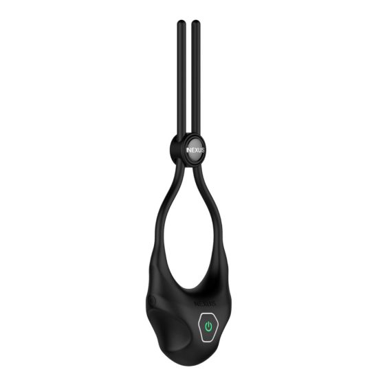 Nexus Forge - inel vibrat pentru penis ajustabil si reincarcabil (negru)