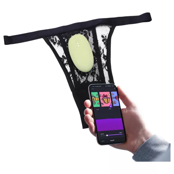 Magic Motion Nyx - vibrator pentru chiloți purtabil, controlat prin aplicație (verde)