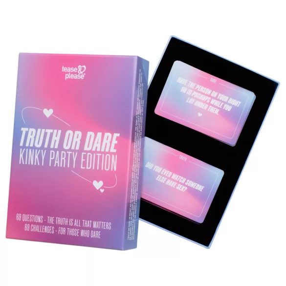 Tease&Please - joc erotic de societate adevăr sau provocare - versiune engleză