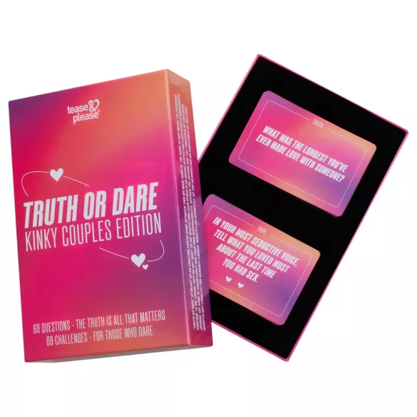 Tease&Please - joc de provocări pentru cupluri - versiune engleză