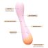 Vush Peachy G-Spot - vibrator reîncărcabil pentru punctul G (roz)