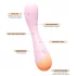 Vush Peachy G-Spot - vibrator punctul G reîncărcabil silicon roz