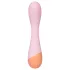 Vush Peachy G-Spot - vibrator punctul G reîncărcabil silicon roz
