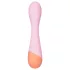 Vush Peachy G-Spot - vibrator punctul G reîncărcabil silicon roz