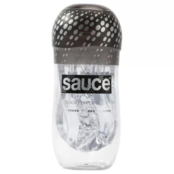 Sauce - masturbator compact - textură realistă - transparent