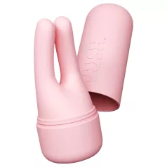   Vush Pop Swish - vibrator clitoridian, reîncărcabil, impermeabil, roz