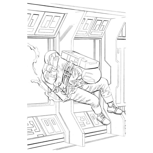 WoodRocket - Carte de colorat adulți - orgasm peste tot - tematică sexuală