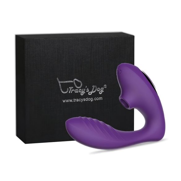 Tracy's Dog OG - Vibrator punctul G și stimulator clitoridian (mov)