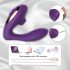 Tracy's Dog OG - Vibrator punctul G și stimulator clitoridian (mov)