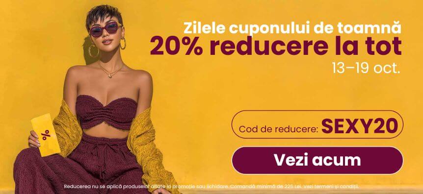 Zilele cupoanelor de toamnă – 20 % reducere la tot! lovesexshop.ro sex shop