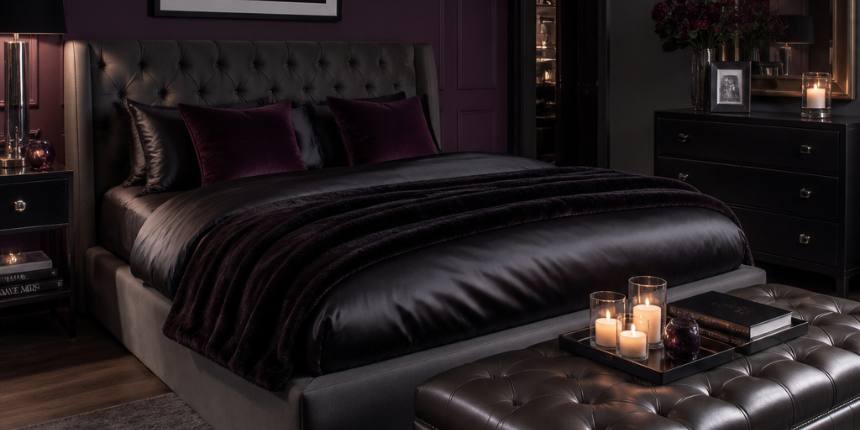 Cameră intimă acasă, cu lumină caldă și atmosferă senzuală — Lovesexshop.ro